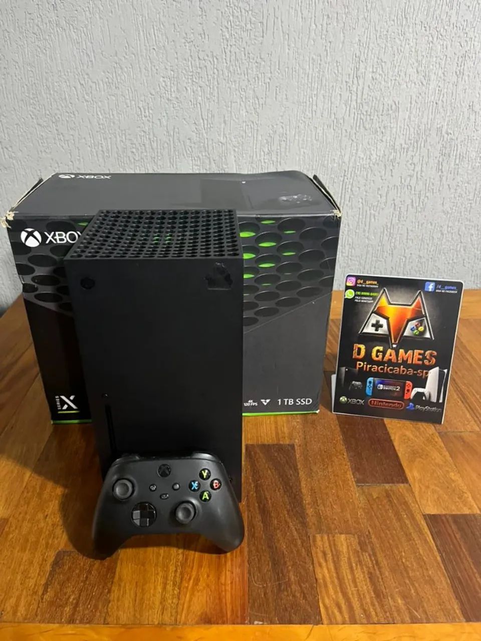 Xbox Séries X Semi Novo. - Foto 3