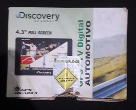 GPS 4.3 Discovery e TV Digital