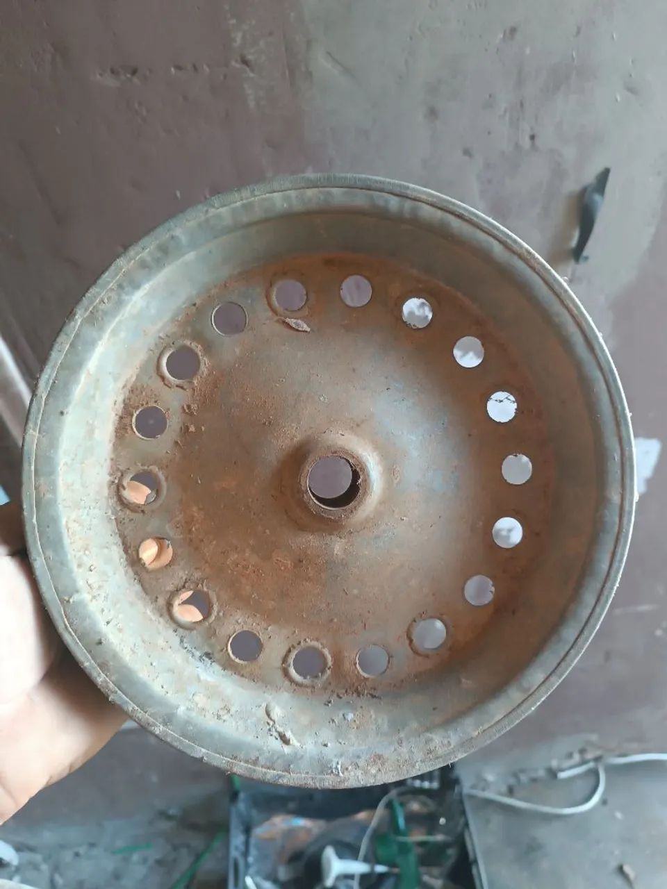 Roda de carrinho de mão 