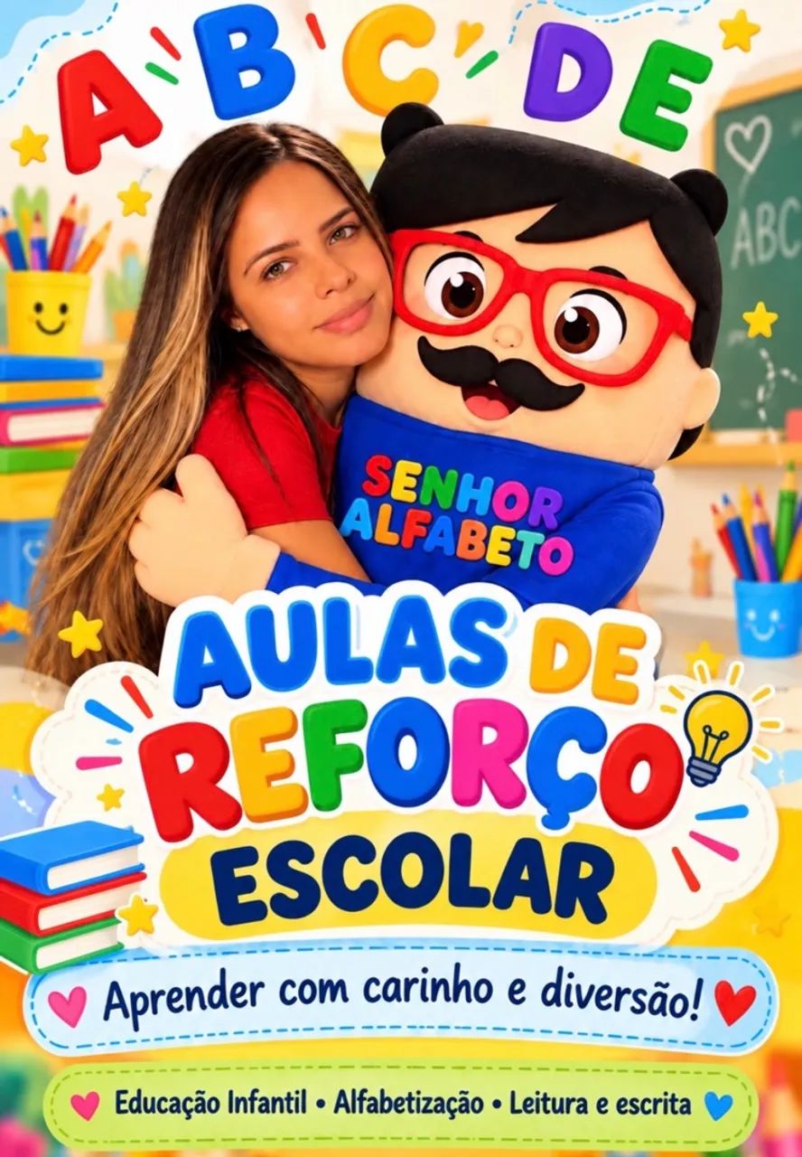Professora de Reforço escolar 
