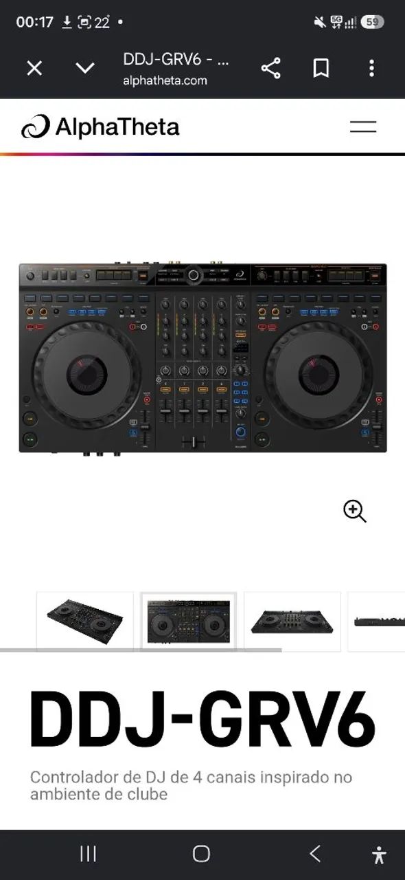 NOVA GRV6 PIONNER DJ CONTROLADORA   - Foto 2