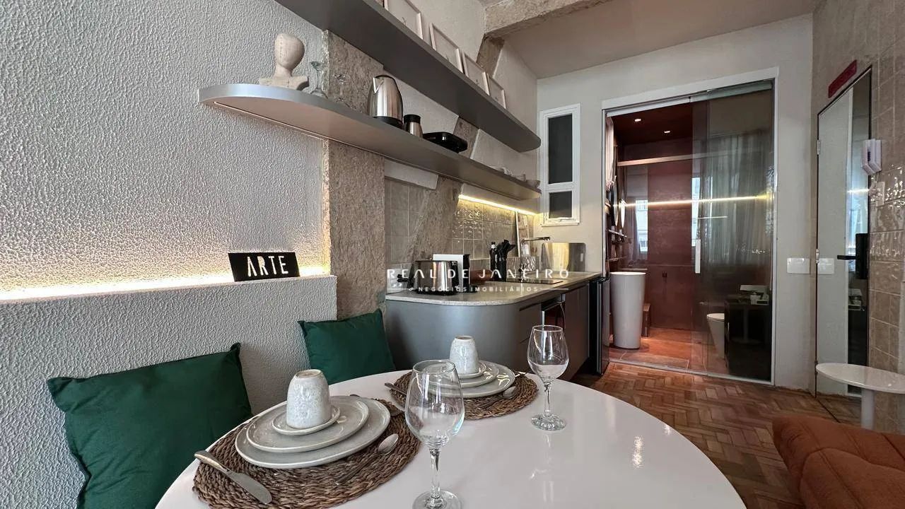 Studio em Copacabana: 23 m², reformado e mobiliado. - Foto 5
