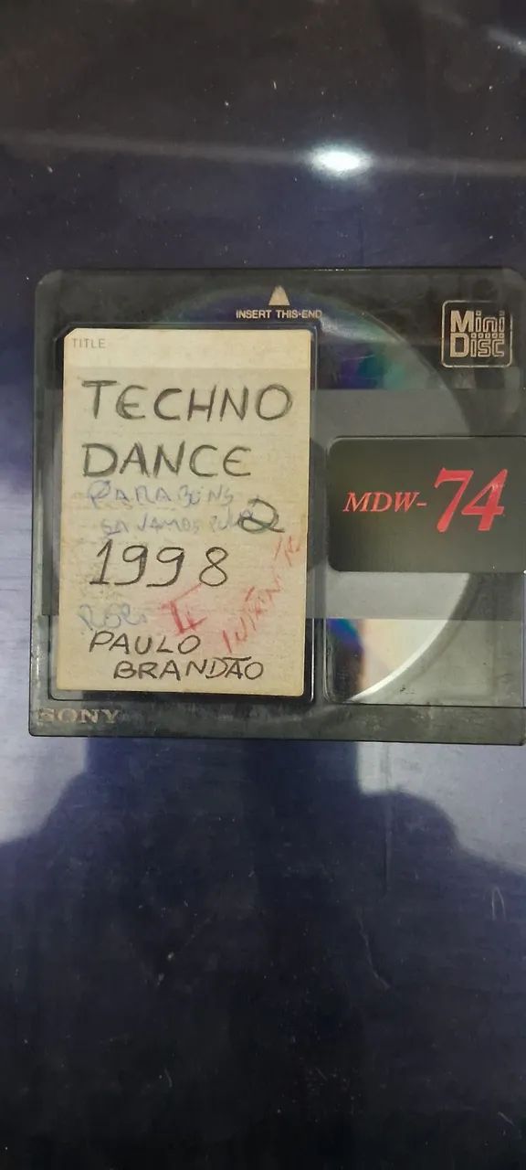 Md sony gravado