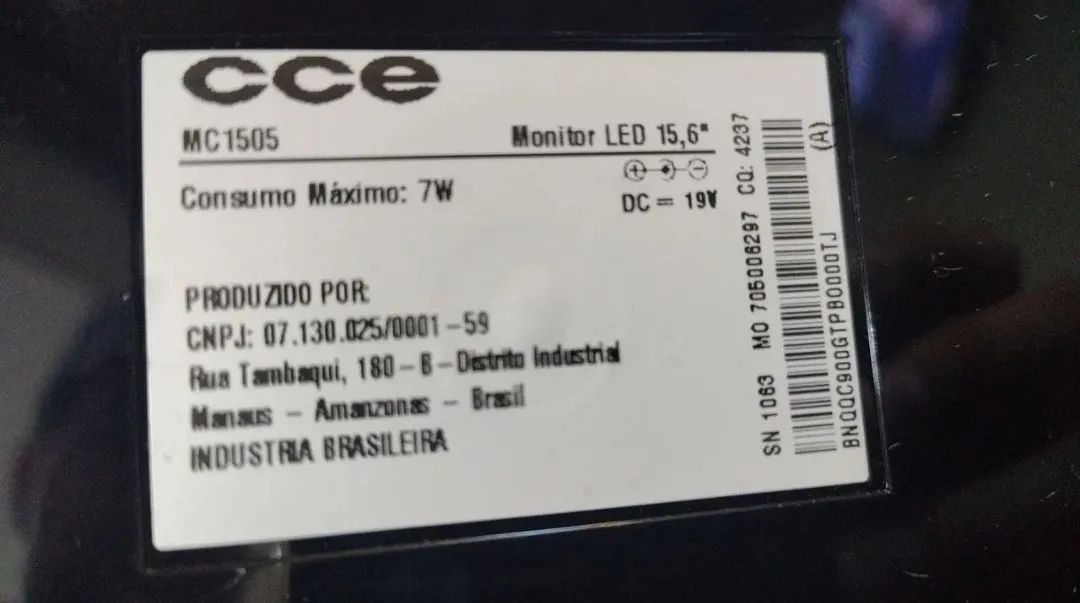 Monitor LED 15,6 Polegadas - Foto 2