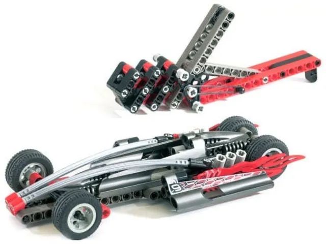 LEGO Racers Slammer G-Force 8470 Lacrado (2002) | Raro | Colecionador - Foto 6