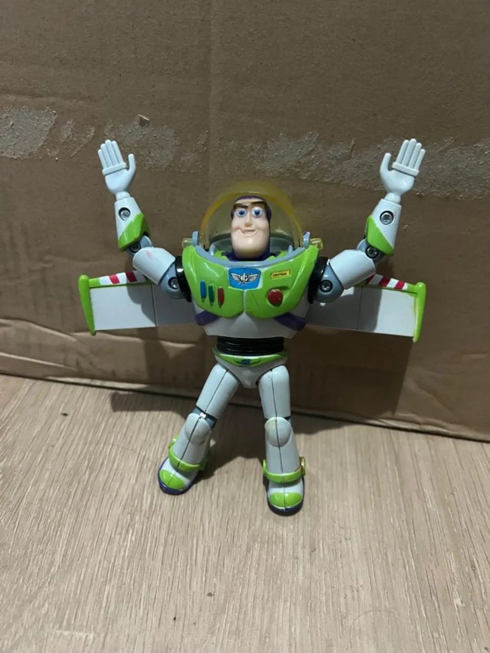 Boneco Buzz Lightyear (Toy Story) Anos 90