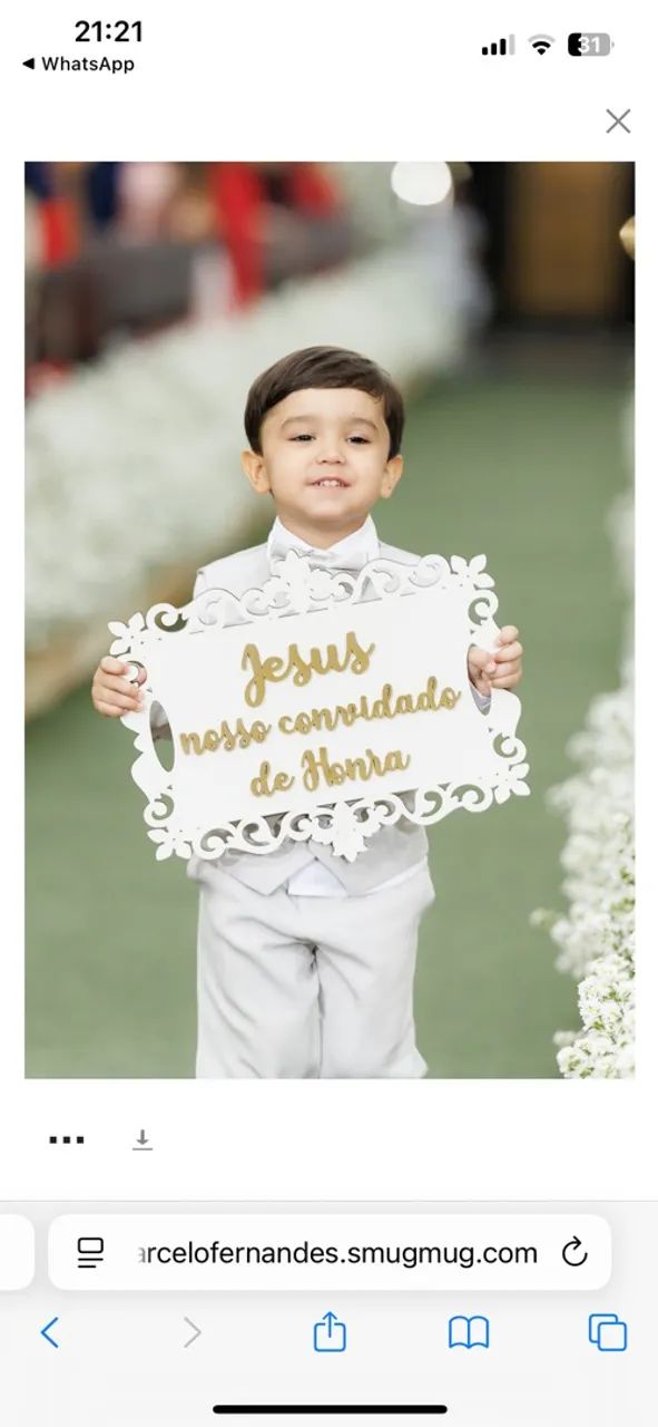 Plaquinha Casamento