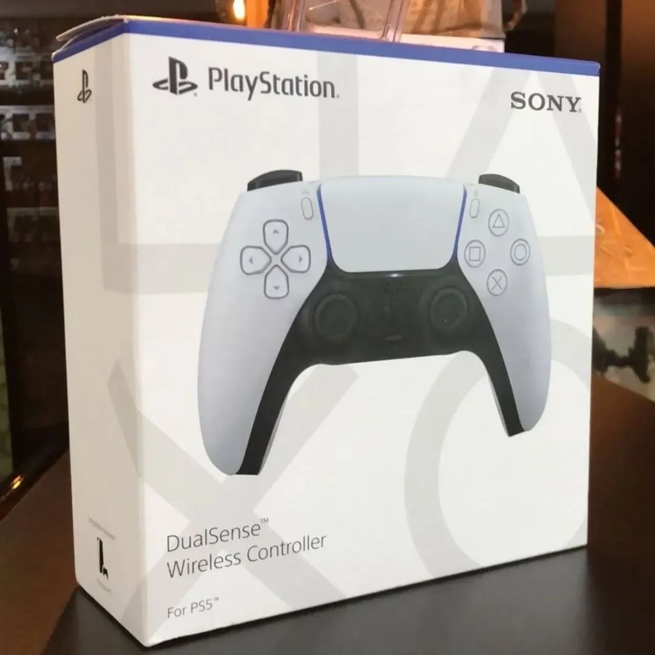 Controle Sony DualSense PS5 Branco - Pronta Entrega (Novo, Lacrado e Garantia)