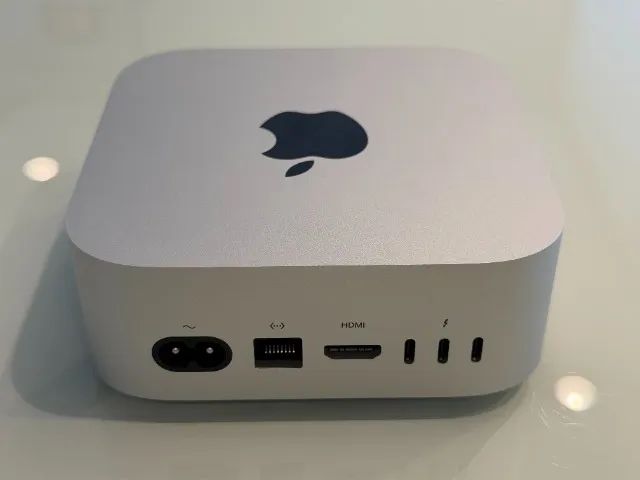 Mac Mini M4 Pro - 24GB RAM, 512GB Armazenamento - Apple Care até Mac Mini M4 Pro - 24GB RAM, 512GB Armazenamento - Apple Care até