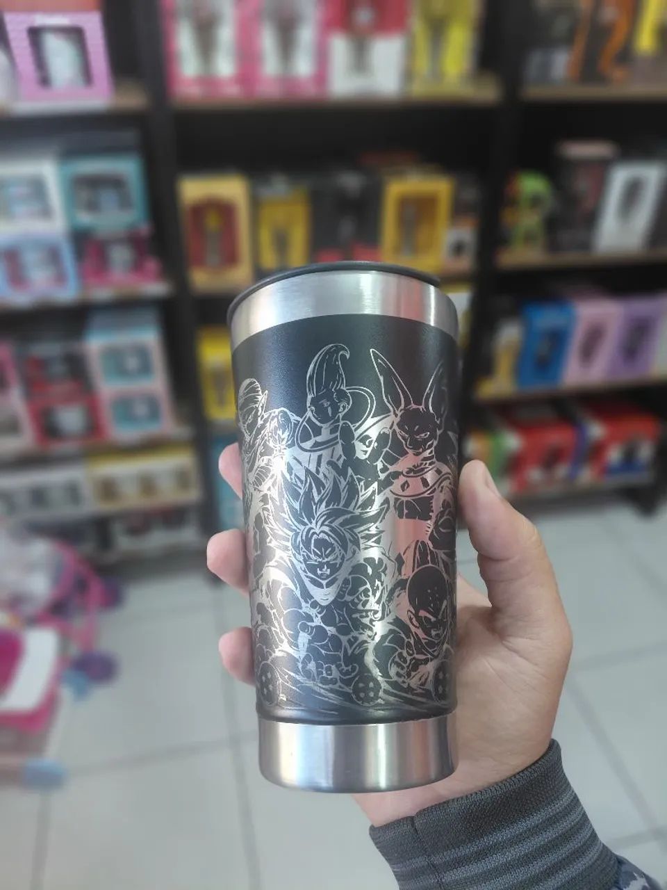 Copo termico gravação a laser animes - Foto 3