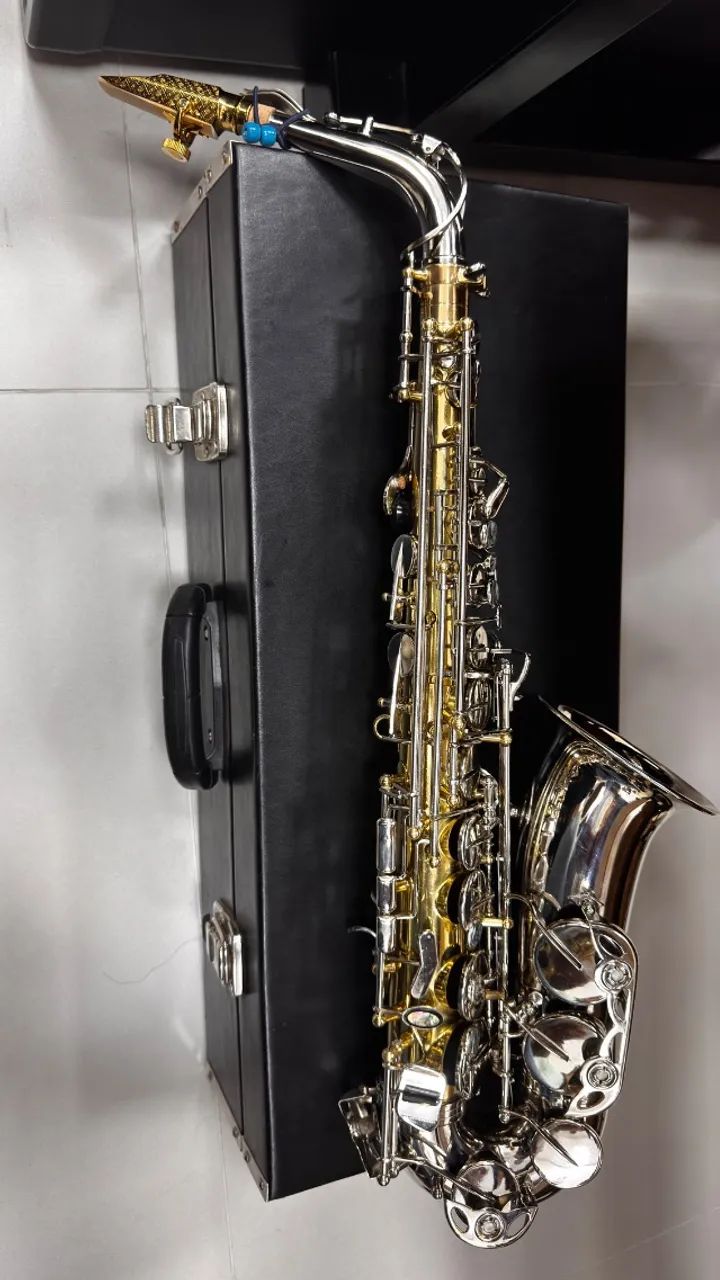 Sax alto Customizado Dolphin  - Foto 3