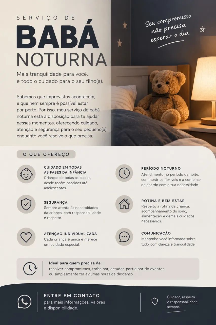 Babá Noturna - Foto 2