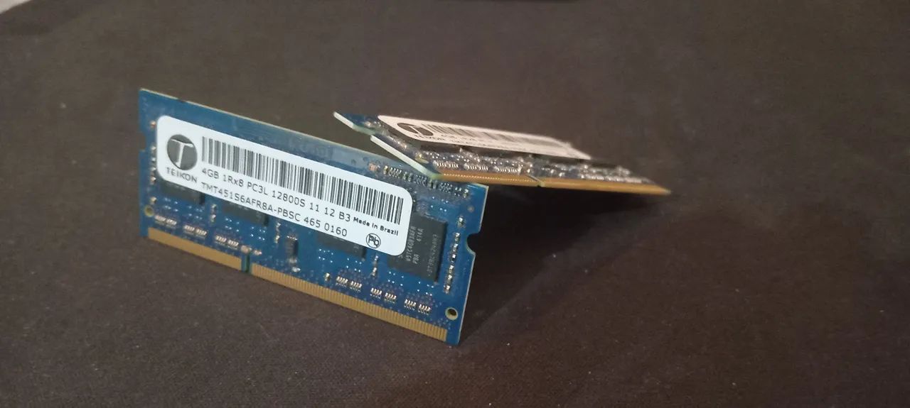 8gb ram ddr3 so-dimm, para notebooks 2x4