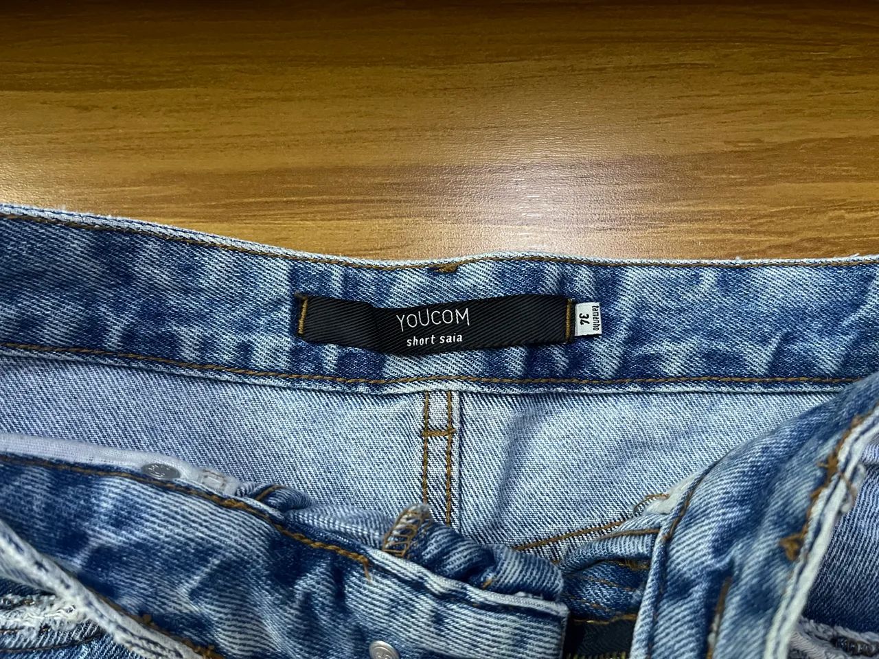 short saia jeans youcom - Foto 3