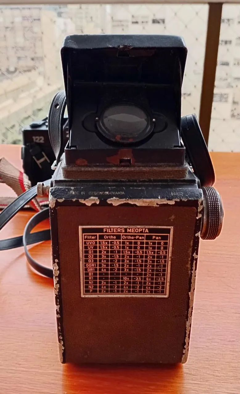 Camera analógica zenit 122 flexaret e yashica 2000n sem teste - Foto 4