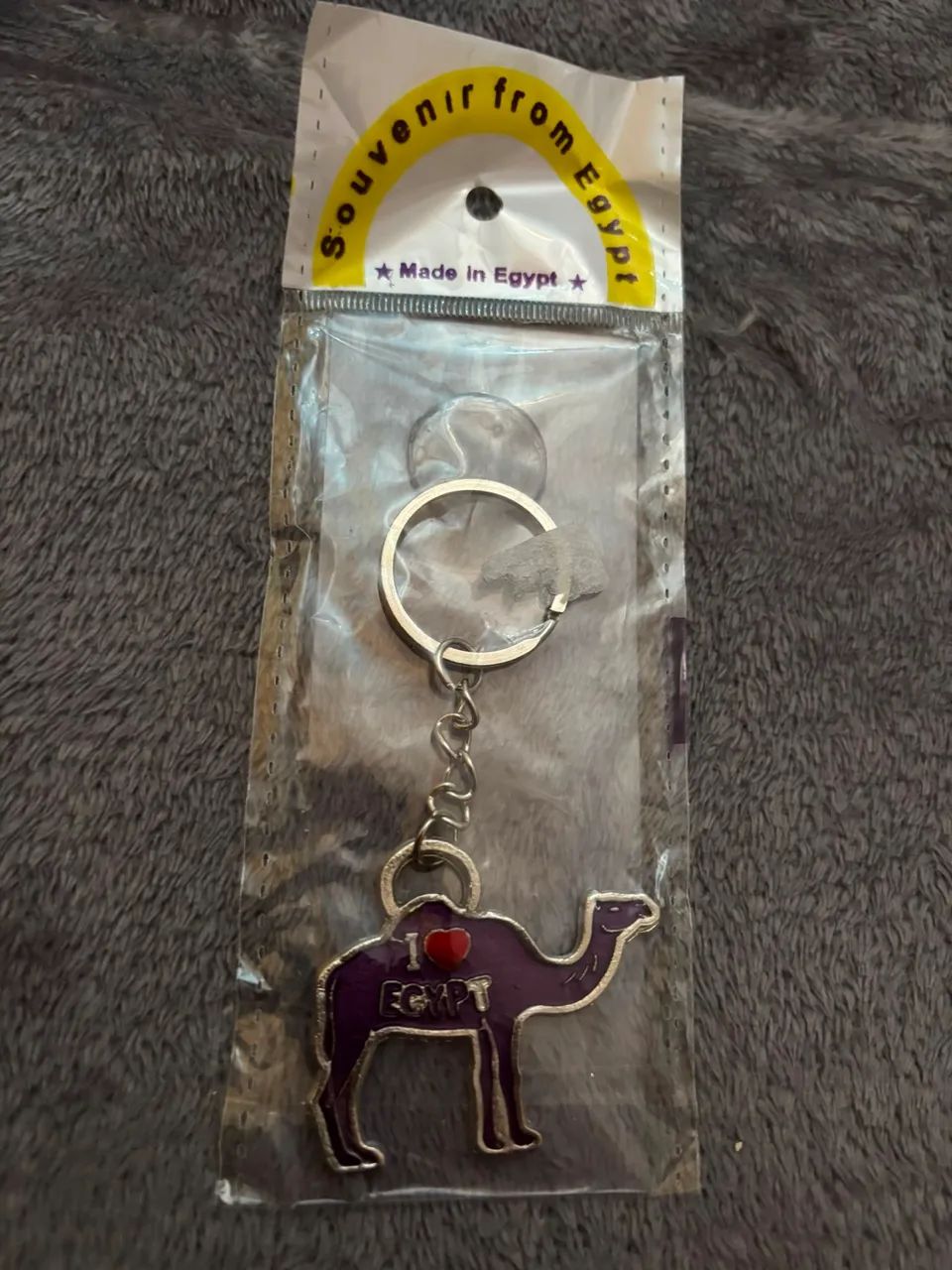 Chaveiro roxo original do Egito
