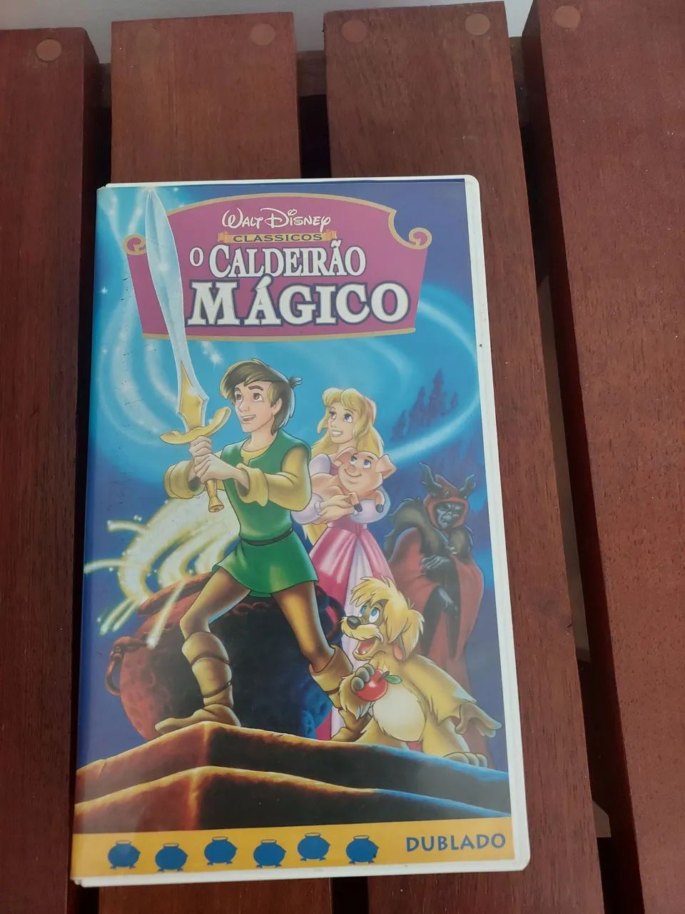 Fita VHS - O Caldeirão Mágico - Dublado - Usado - DVD, Blu-Ray e