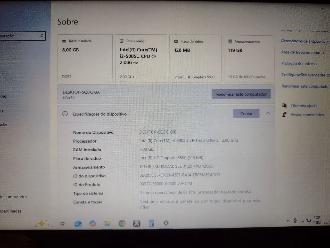 Notebook Samsung i3 - 8gb - Foto 2
