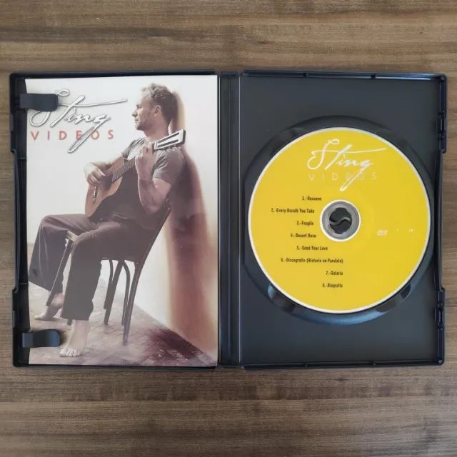 DVD Sting - Videos *importado Mexico - DVD, Blu-Ray e Vídeo