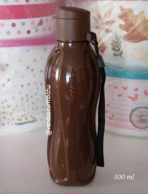 Garrafa Eco Tupper Chocolate 500 ml Tupperware - Foto 3
