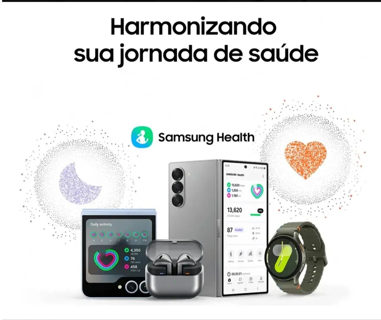 Galaxy Watch7 (Bluetooth, 44mm) Prata - Foto 4