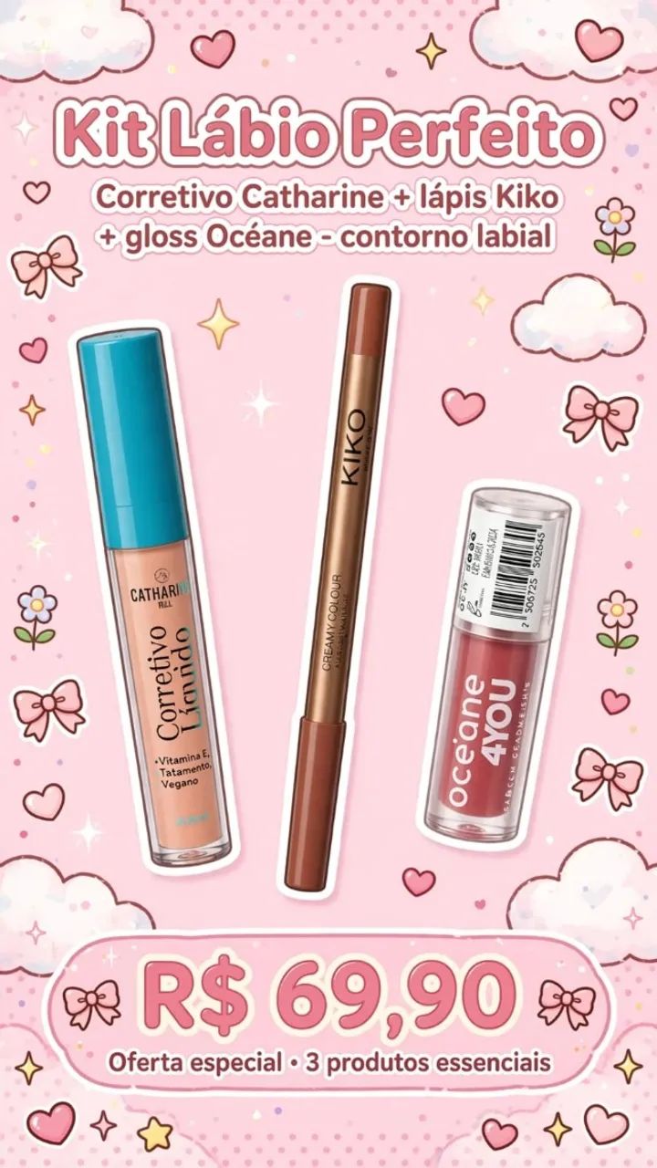 kit labios perfeitos