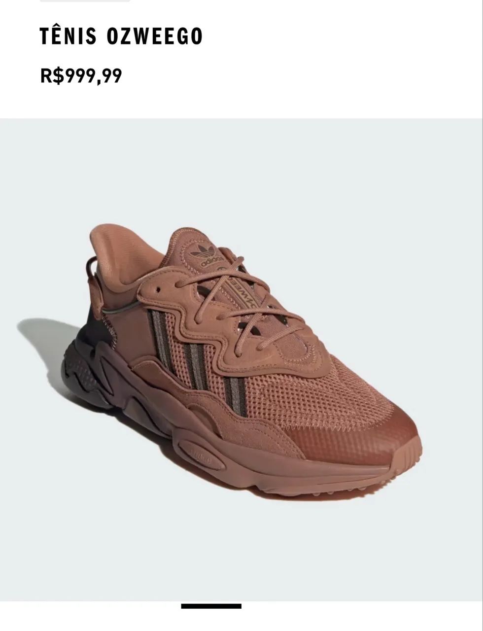 Tênis Adidas OZWEEGO ( tam 42 ) marrom - Foto 3