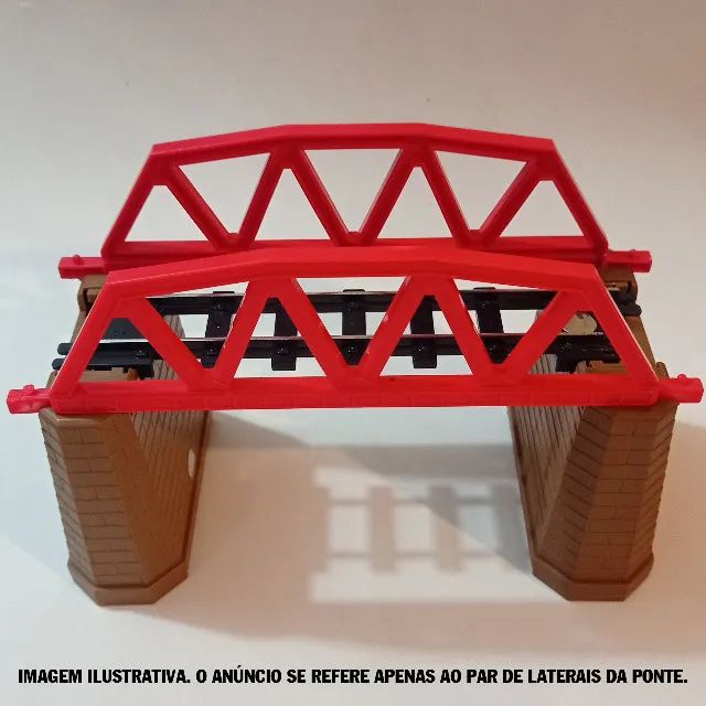 Ferrorama Estrela Tomy ponte para reta pequena - Foto 5