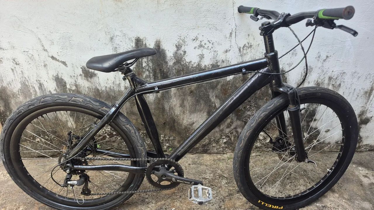 Bicicleta com peças todas novas