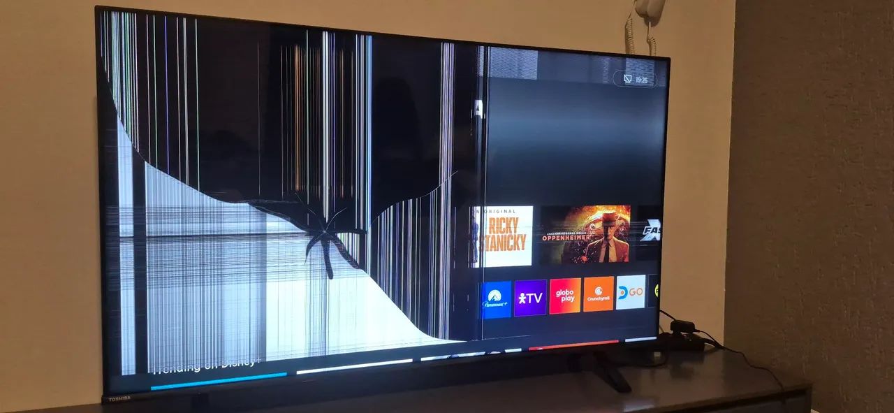 TV TOSHIBA 55" COM DEFEITO - Foto 4