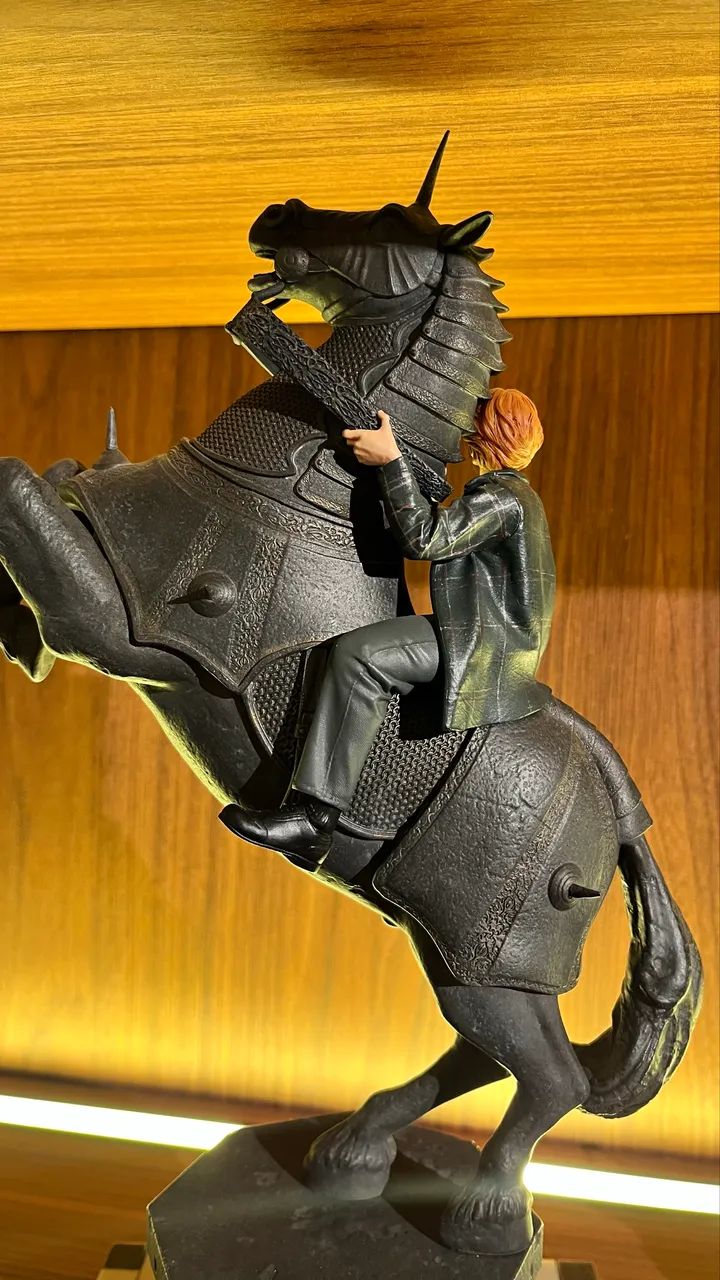 Ron Weasley at the Wizard Chess Deluxe - 1/10 - Iron Studios / Harry Potter  - Foto 4