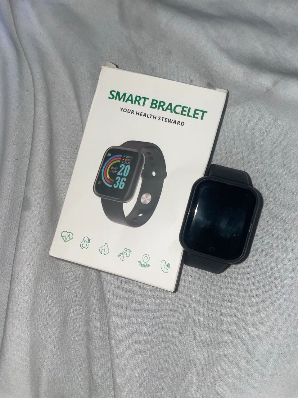 RELÓGIO DIGITAL INTELIGENTE SMART BRACELETE 