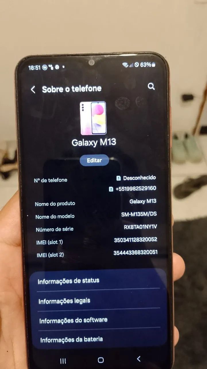 Vende-se celular M13