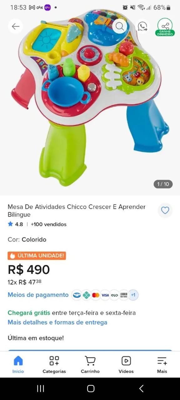 Mesa interativa para  bebê ?  - Foto 2
