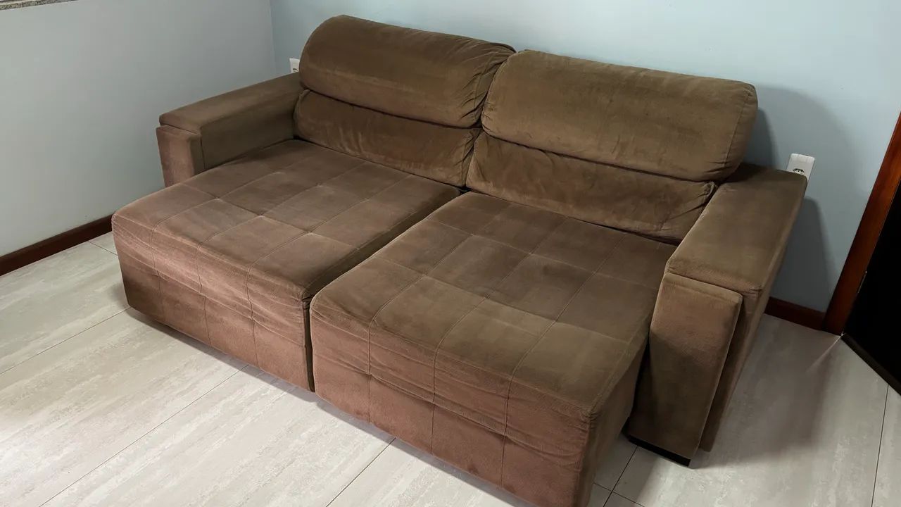 Vendo sofá retrátil e reclinável - Foto 2
