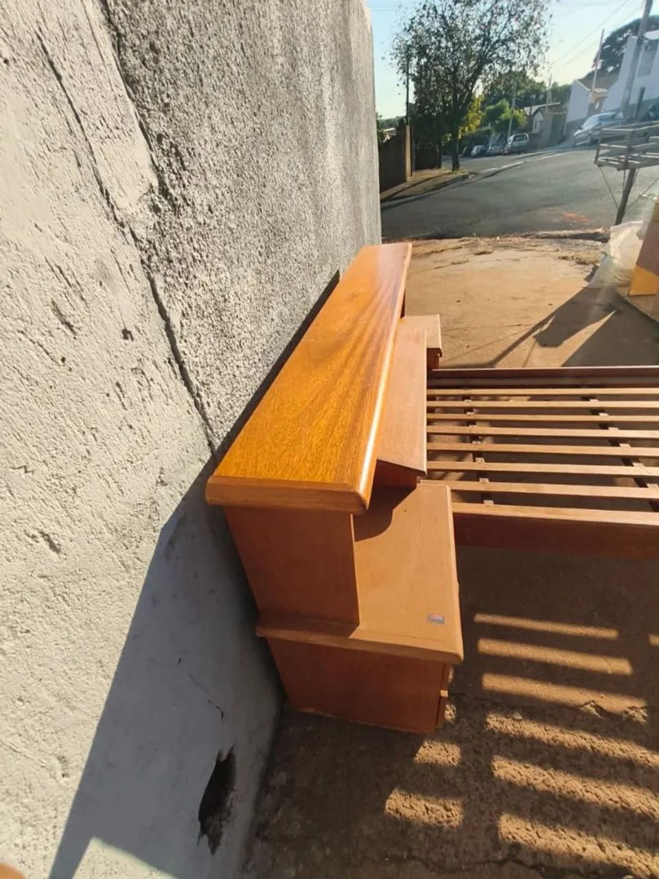 Cama de solteiro de madeira  - Foto 3