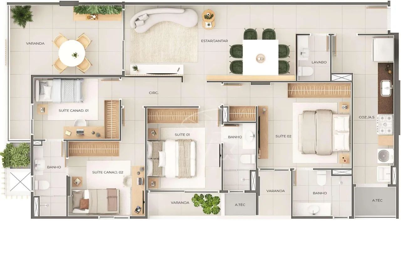 Apartamento 4 quartos em Jardim Camburi - Vitória - Foto 5