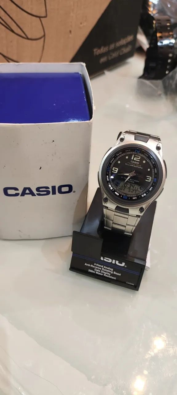 Relógio Casio Masculino Standard AW-82D-1AVDF Pesca