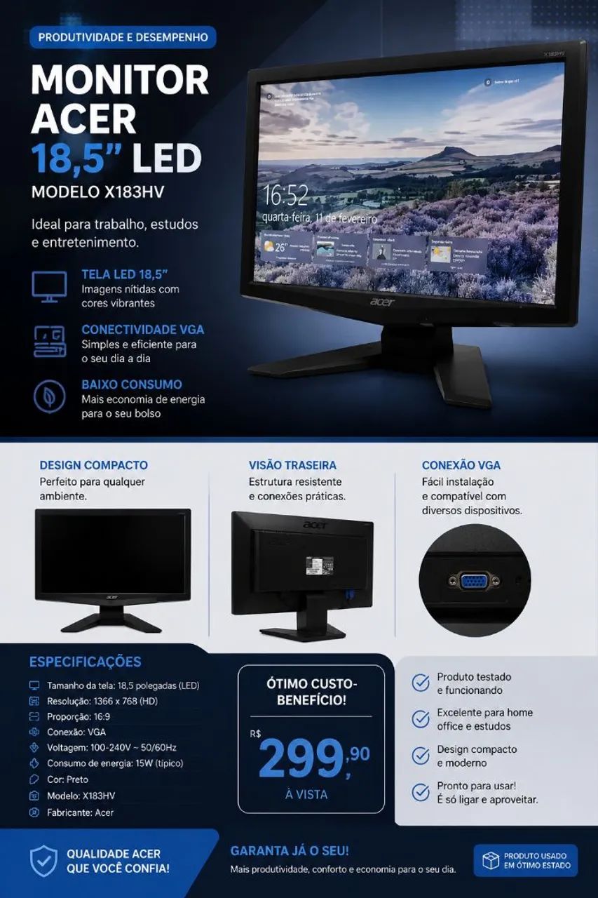 Monitor Acer  - Foto 2