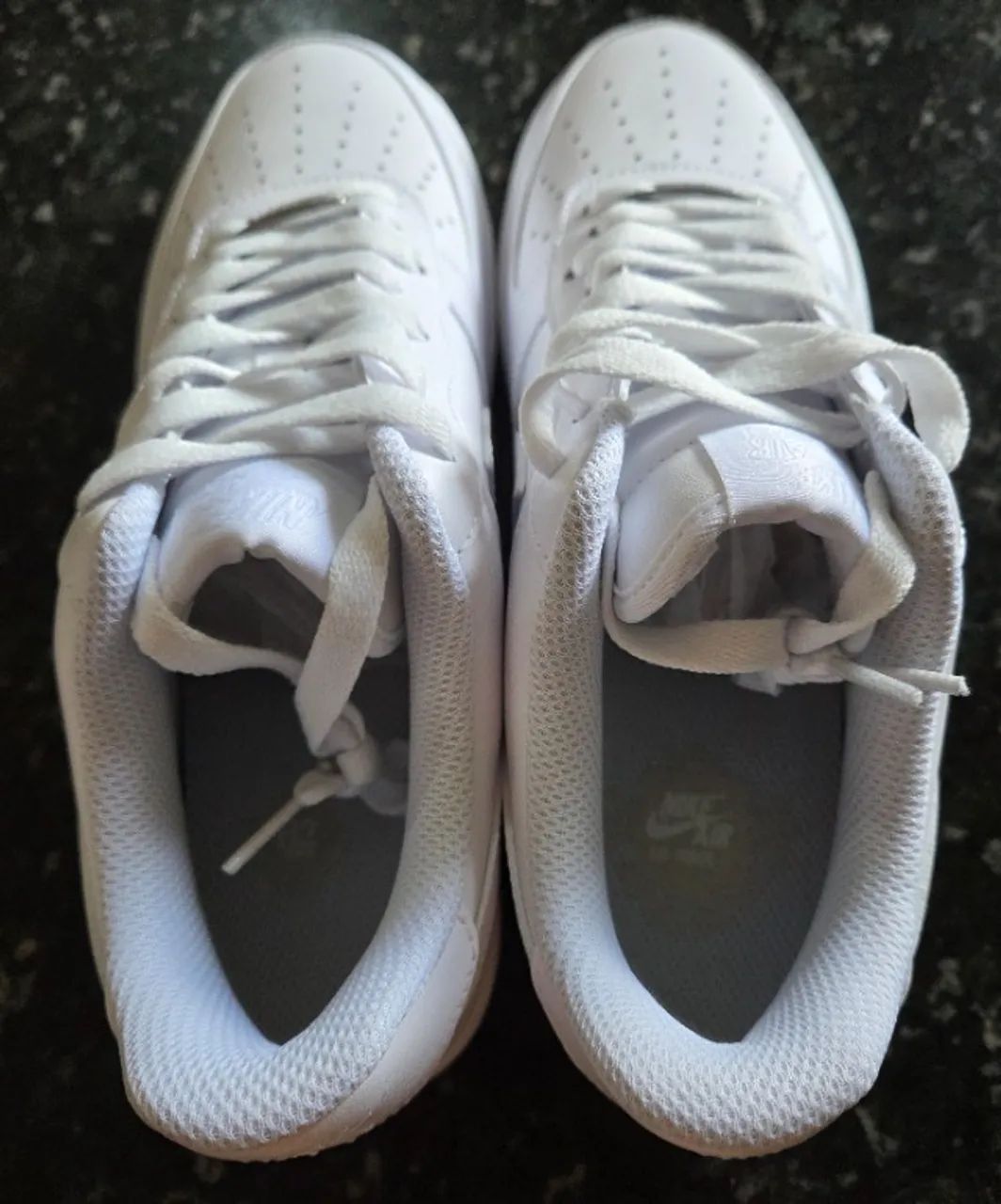 Air Force 1 - AF1 Branco Novo - Foto 5