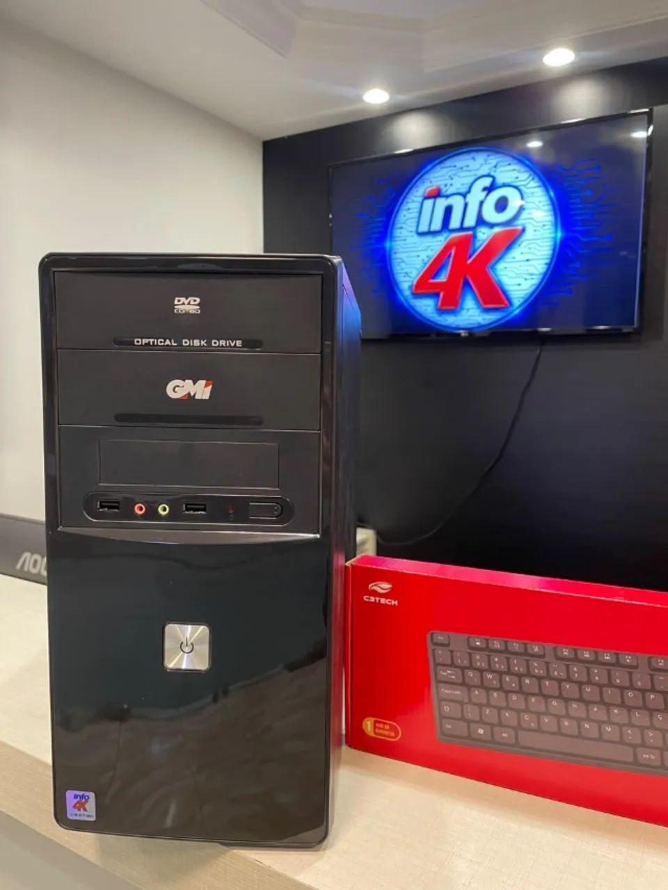 PC GMI i3 4ª | 8GB DDR3 | SSD 120GB - Foto 2