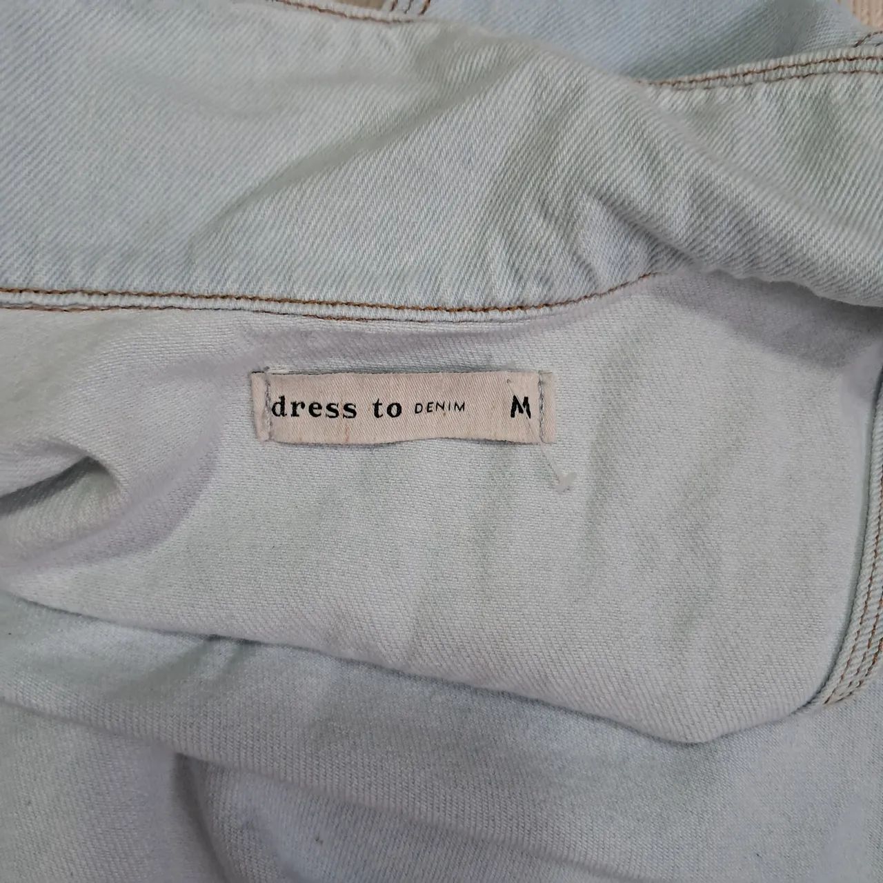 DRESS TO colete  jeans  - Foto 4