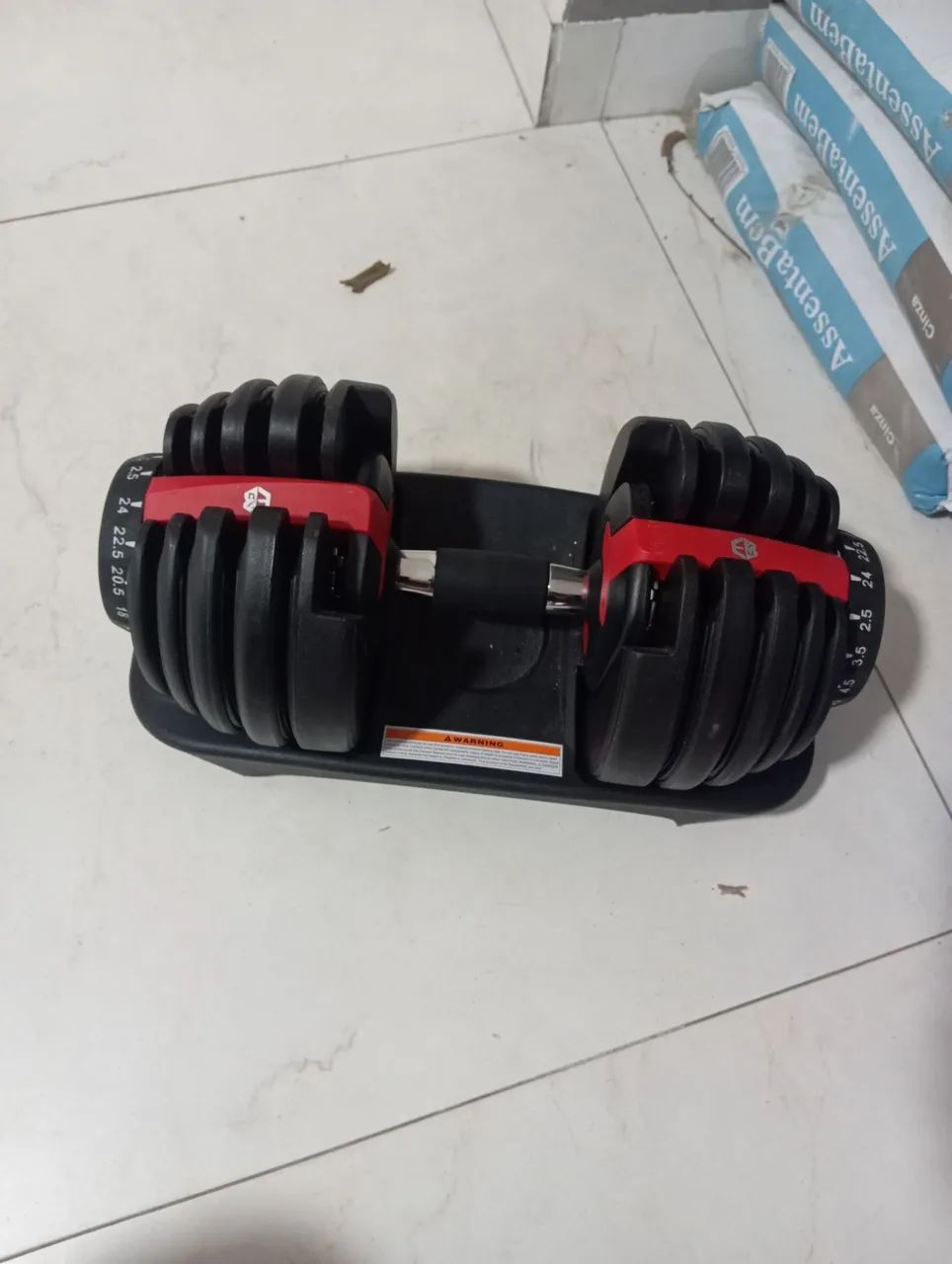 Halter regulável até 24 kl e banco supino 
