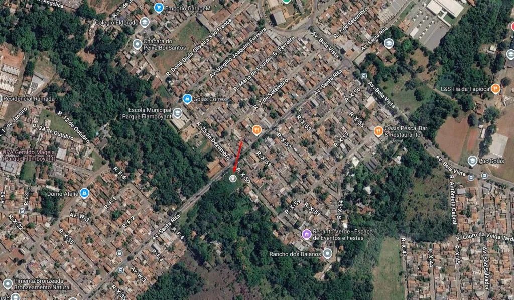 Área 5.540m² Jardim Olímpico Aparecida de Goiânia - Foto 2