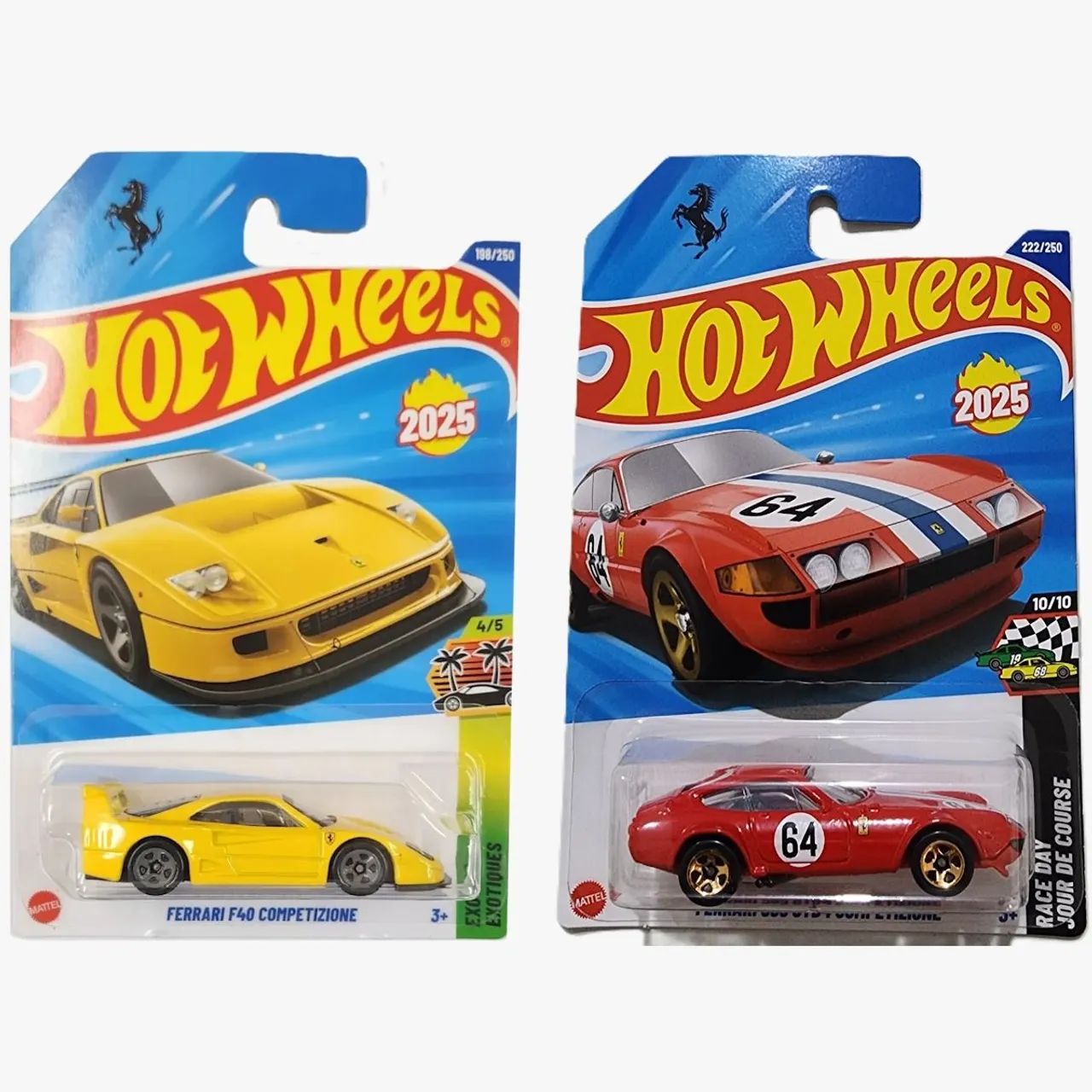 Kit c/3 HotWheels com blister lacrado