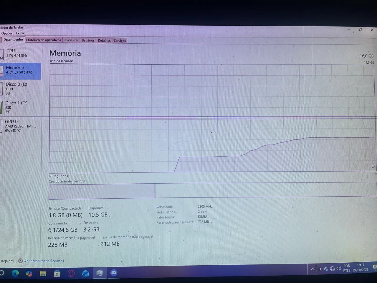 2 memórias ram ddr4 mancer - Foto 2