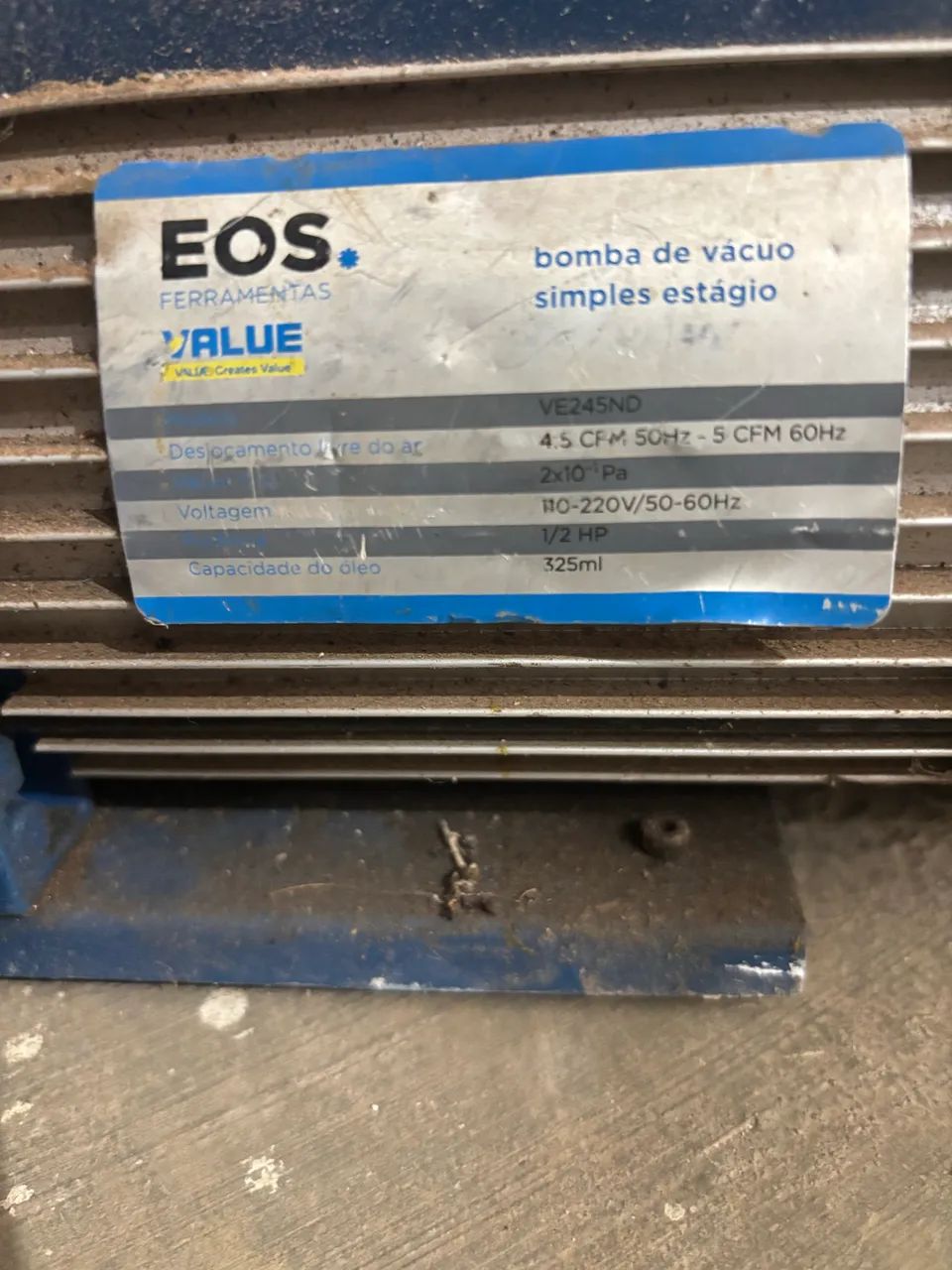Kit Refrigeração - Bomba de Vácuo EOS + Manifold e Mangueiras