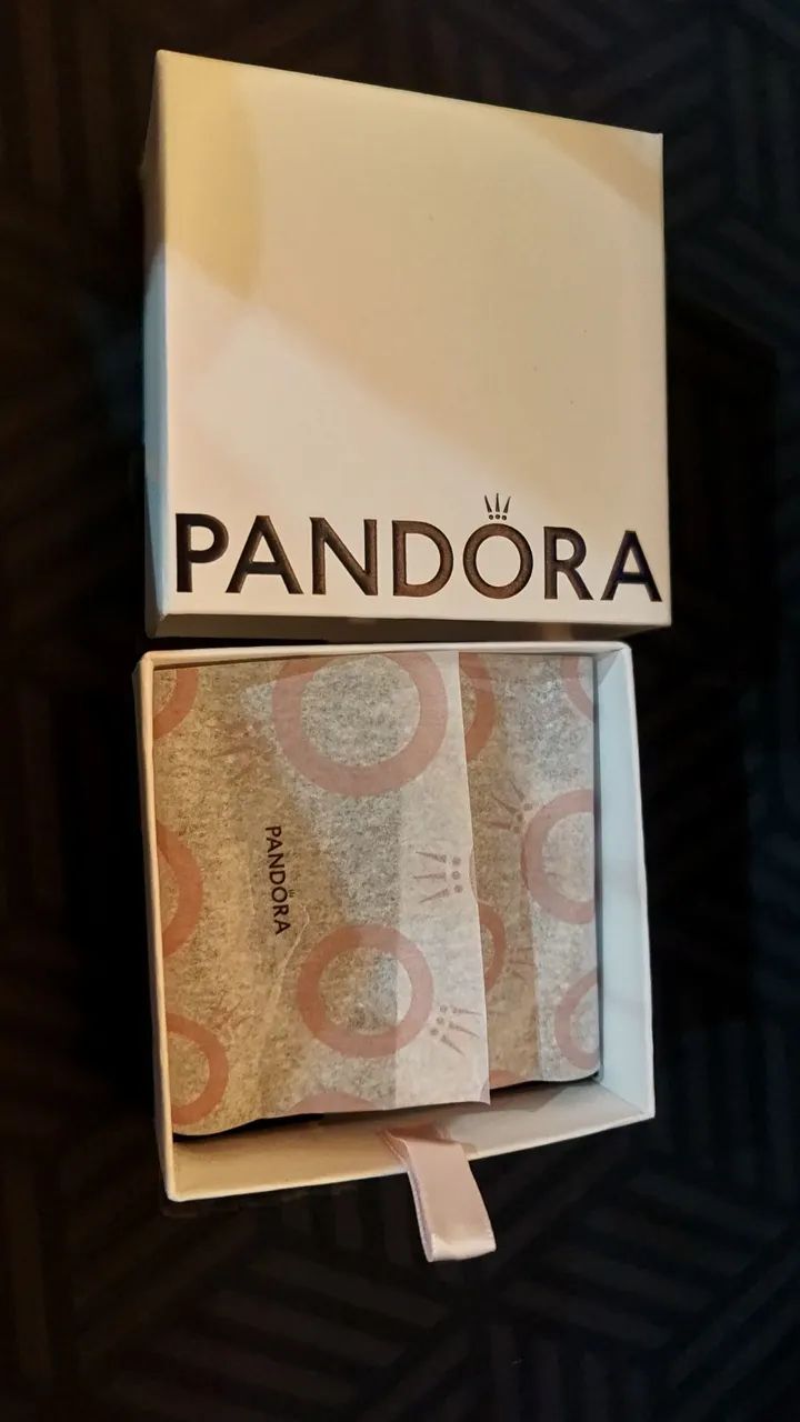 Pandora Original Bracelete Snowflake em Prata Esterlina - Foto 4