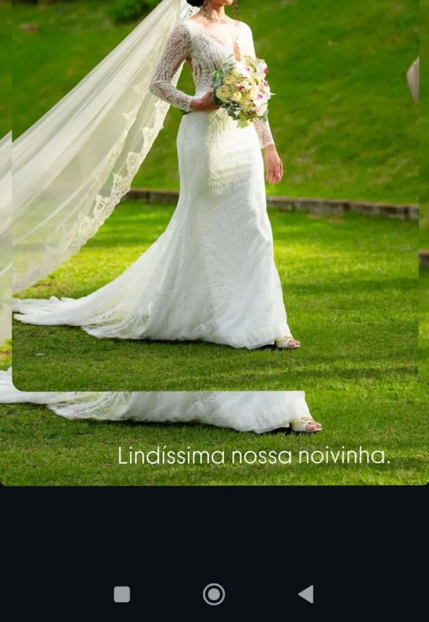 Vende-se vestido de noiva 