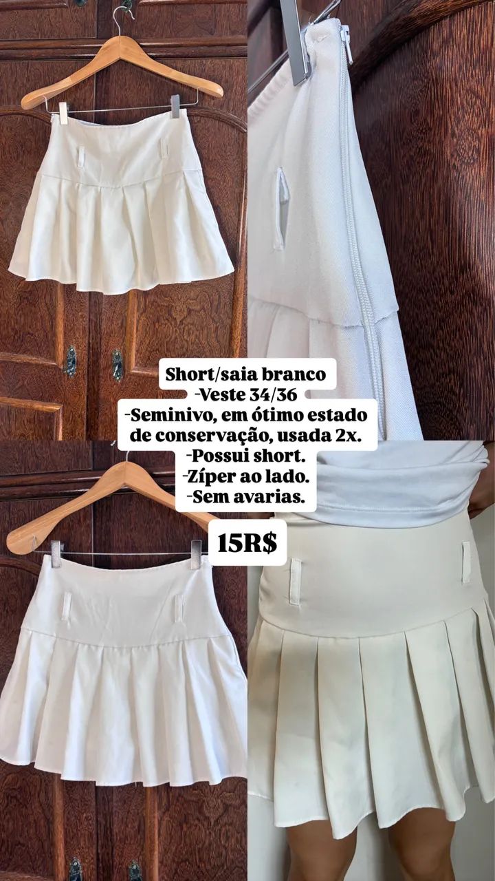 Desapego, roupas, saias.